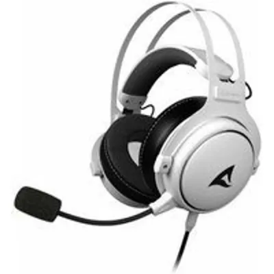 Auriculares Sharkoon con cable para gaming 10-40000 Hz micrófono negro/blanco