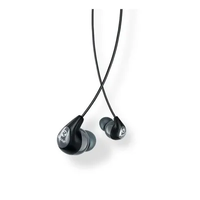 Auriculares Shure SE112-GR con cable, conexión jack, para llamadas y música, cancelación de ruido, negro y gris