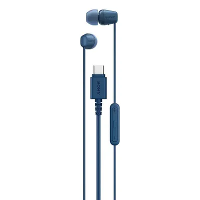 Auriculares Sony IER-EX15C con cable USB-C Intraurales para llamadas y música con micrófono Rosa