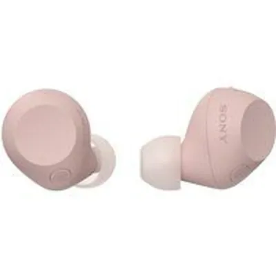 Auriculares Sony inalámbricos bluetooth con cancelación de ruido y micrófono en rosa
