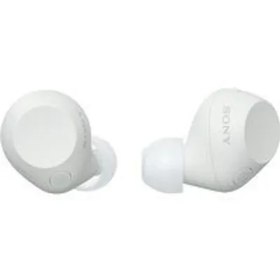 Auriculares Sony inalámbricos True Wireless Bluetooth con Cancelación de Ruido, Micrófono y Blanco
