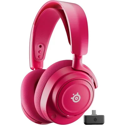 Auriculares Steelseries Arctis Nova 7P Gen2 Bluetooth y Wireless para PC/PS5/Nintendo Switch magenta