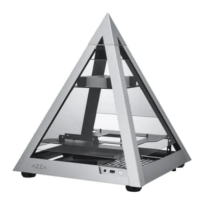 Azza Pyramid Mini Caja PC Cristal Templado USB 3.0