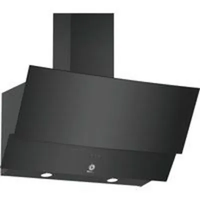 Balay 3BC585GN Campana Decorativa Diseño Inclinado 80cm C Cristal Negro