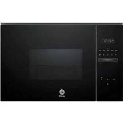 Balay 3CG5172N2 Microondas Integrable con Grill 20L 800W Cristal Negro