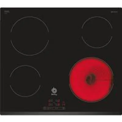 Balay 3EB720LR Placa Vitrocerámica 4 Zonas Negro