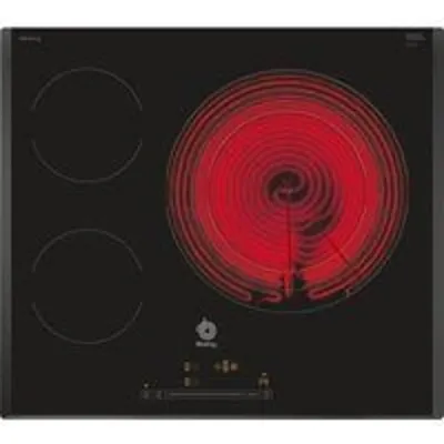 Balay 3EB767LQ Placa Vitrocerámica 3 Zonas Negra Biselada