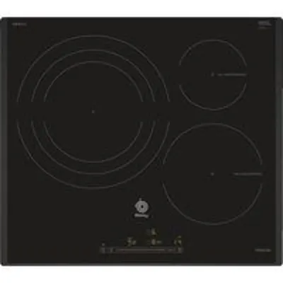 Balay 3EB967LU Placa de Inducción 3 Zonas Negra Biselada