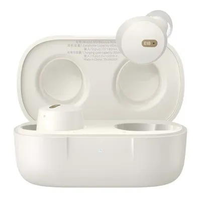 Baseus Bowie E18 True Wireless ANC Auriculares Blancos
