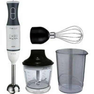 Batidora de mano Nevir NVR-8342BA 300W 2 velocidades acero inoxidable y accesorios