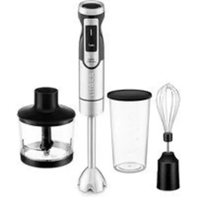 Batidora de mano Ufesa Jupiter 1500 Max 1500W 4 cuchillas control LCD accesorios