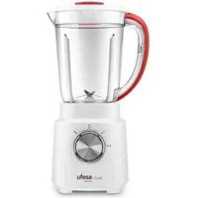 Batidora de vaso Ufesa Coral 600W 1.5L Acero Inoxidable Función Turbo Seguridad
