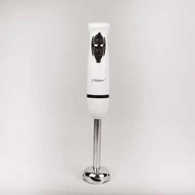 Batidora vaso Maestro MR510 300W 2 Velocidades Impulso Acero Inoxidable Negra Blanca