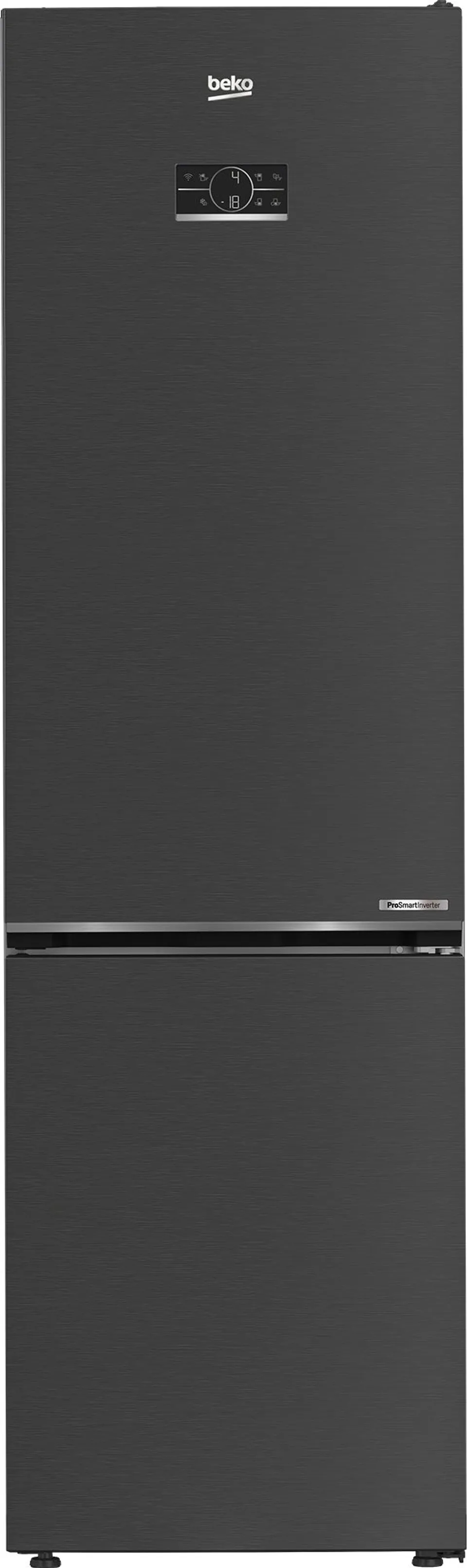 Beko B5RCNE406LXBRW Independiente 355 L C Negro, Acero inoxidable