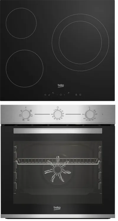 Beko BBSE12120XD sets de electrodoméstico de cocina Cerámico Horno eléctrico