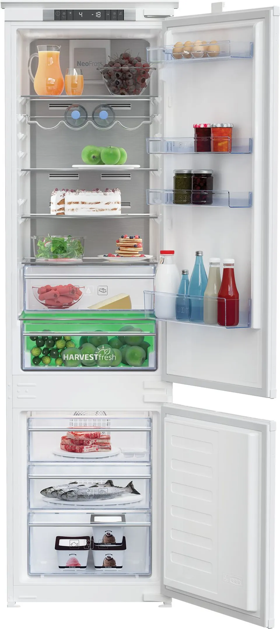 Beko BCNA306E4SN Integrado 306 L E Blanco