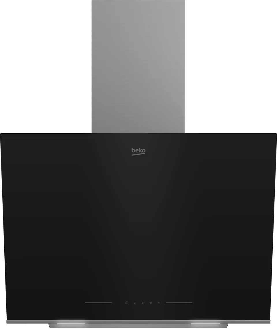 Beko BHCA66641BBHS De pared Negro 445 m³/h