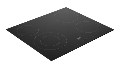 Beko HIC64402E hobs Negro Integrado 58 cm Halógeno 4 zona(s)