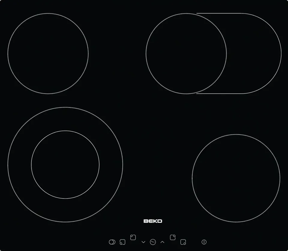 Beko HIC64403T Negro Integrado Cerámico 4 zona(s)
