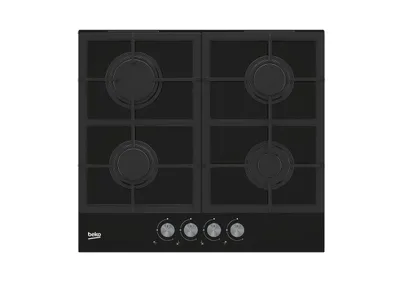 Beko HILG 642C5 SB Negro Integrado 60 cm Encimera de gas 4 zona(s)