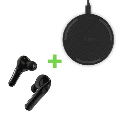 Belkin SoundForm Move Plus Auriculares Inalámbricos+Base 10W