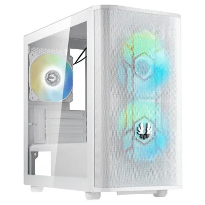 BitFenix Nova Mesh ARGB Cristal Templado USB 3.0 Blanca