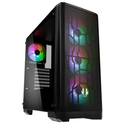 Bitfenix Nova Mesh TG 4ARGB Cristal Templado Negra Fuente de Alimentación 850W