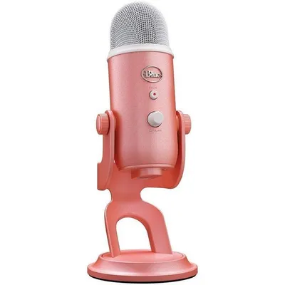 Blue Microphones Yeti Aurora Collection Micrófono USB Multipatrón Rosa
