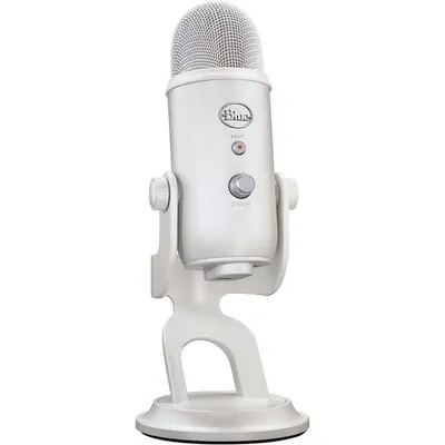 Blue Microphones Yeti The Aurora Collection Micrófono USB Multipatrón con Blue VOCE Blanco