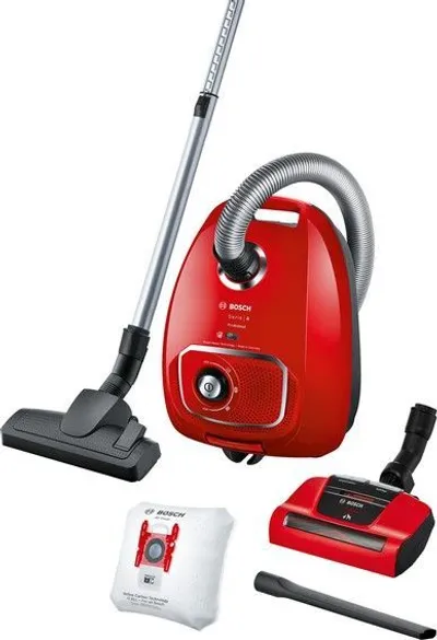 Bosch BGBS4PET1 aspiradora 4 L Aspiradora cilíndrica Secar 600 W Bolsa para el polvo