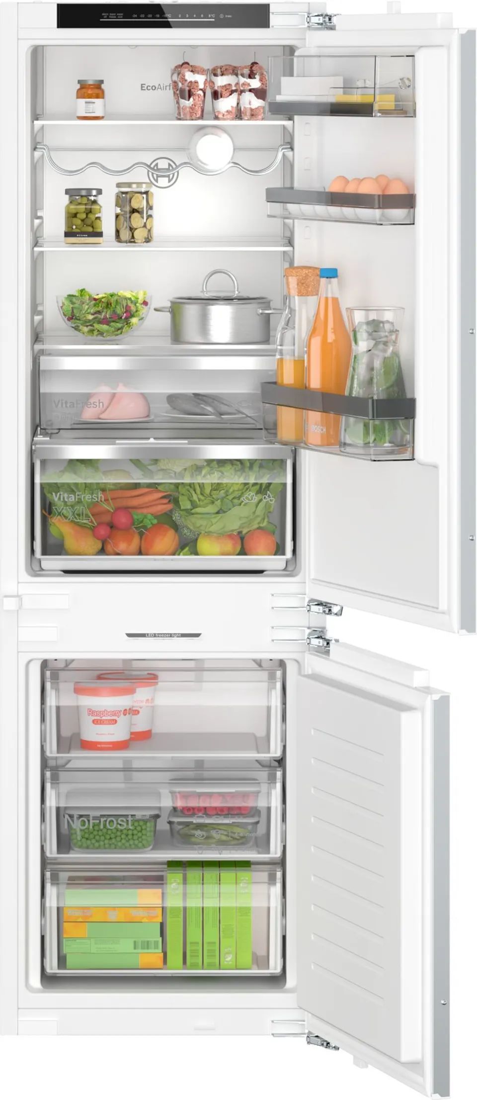 Bosch KIN86ADD0 nevera y congelador Integrado 260 L D Blanco