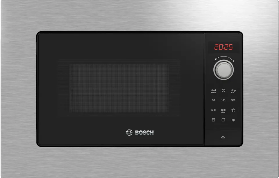 Bosch Serie 2 BEL623MS3 microondas Acero inoxidable Microondas con grill Integrado 20 L 800 W