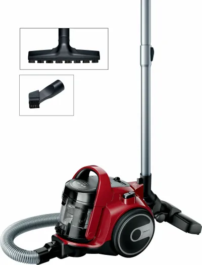 Bosch Serie 2 BGC05AAA2 aspiradora 1,5 L Aspiradora cilíndrica Secar 700 W Sin bolsa