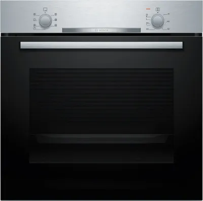 Bosch Serie 2 HBA510BR3 horno 71 L 3400 W Negro, Acero inoxidable