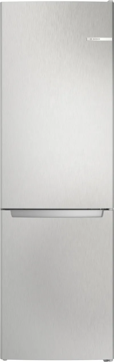 Bosch Serie 2 KGN36NLEA nevera y congelador Independiente 305 L E Acero inoxidable