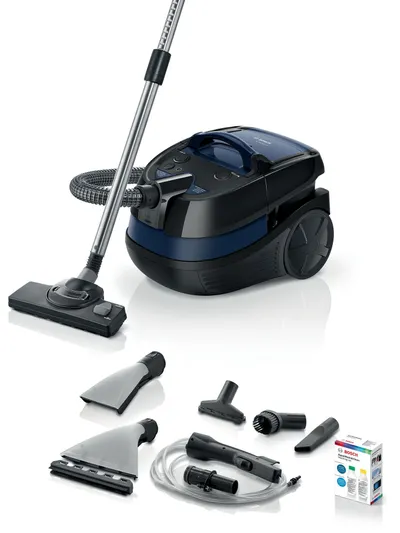 Bosch Serie 4 BWD41700 aspiradora 3,5 L Aspiradora cilíndrica Seca y húmeda 1700 W Combinado