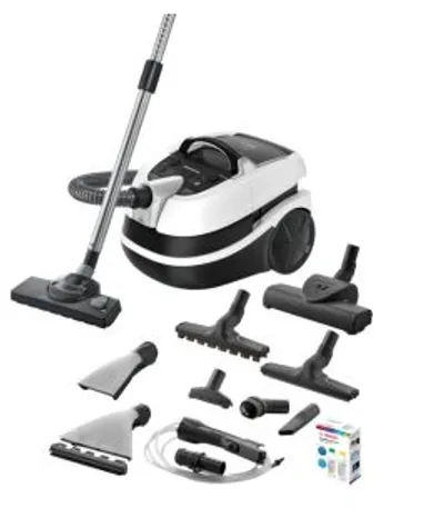 Bosch Serie 4 BWD421PRO aspiradora 5 L Aspiradora de tambor Seca y húmeda 2100 W Sin bolsa