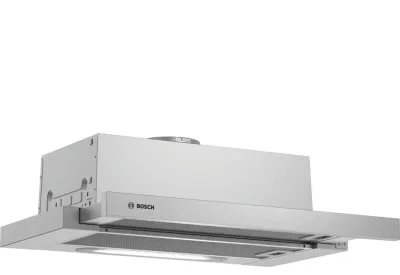 Bosch Serie 4 DFT63AC50 campana Semintegrada (extraíble) Plata 360 m³/h
