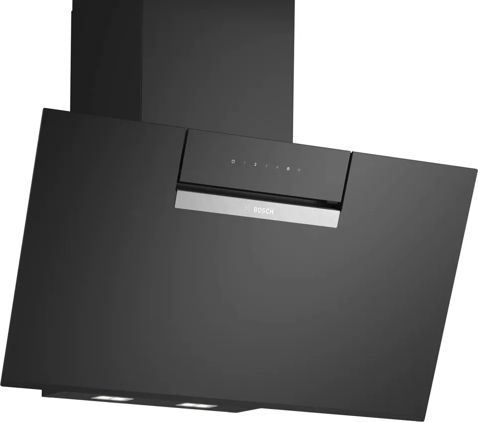 Bosch Serie 4 DWK87FN60 campana De pared Negro 431 m³/h
