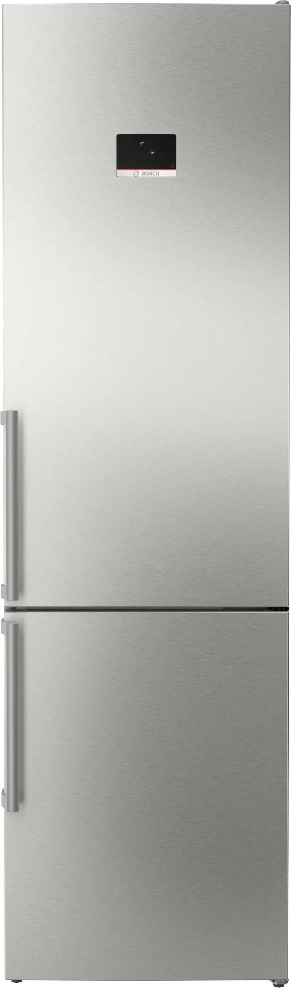 Bosch Serie 4 KGN397ICT nevera y congelador Independiente 363 L C Acero inoxidable