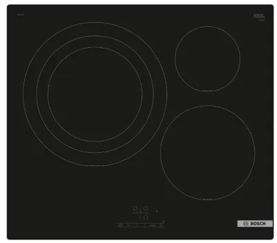 Bosch Serie 4 PID61RBB5E hobs Negro Integrado 59.2 cm Con placa de inducción 3 zona(s)