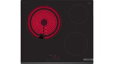 Bosch Serie 4 PKK631BB8E hobs Negro Integrado Cerámico 3 zona(s)