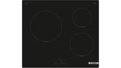 Bosch Serie 4 PUC611BB5E hobs Negro Integrado 60 cm Con placa de inducción 3 zona(s)