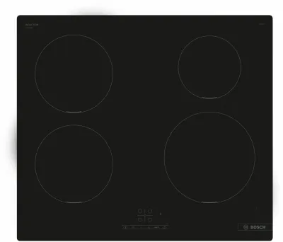 Bosch Serie 4 PUE611BB5E hobs Negro Integrado 60 cm Con placa de inducción 4 zona(s)