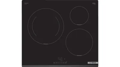 Bosch Serie 4 PUJ631BB5E hobs Negro Integrado 59.2 cm Con placa de inducción 3 zona(s)