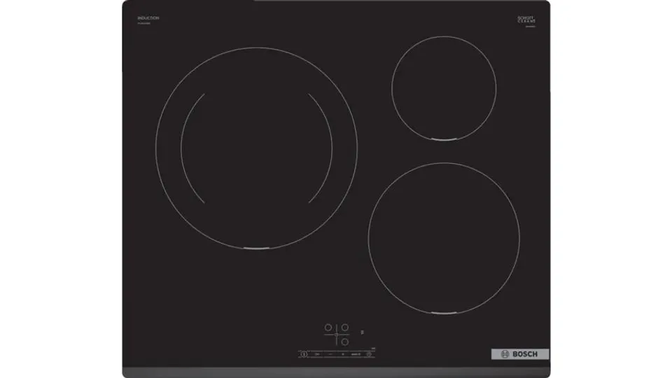 Bosch Serie 4 PUJ631BB5E hobs Negro Integrado 59.2 cm Con placa de inducción 3 zona(s)