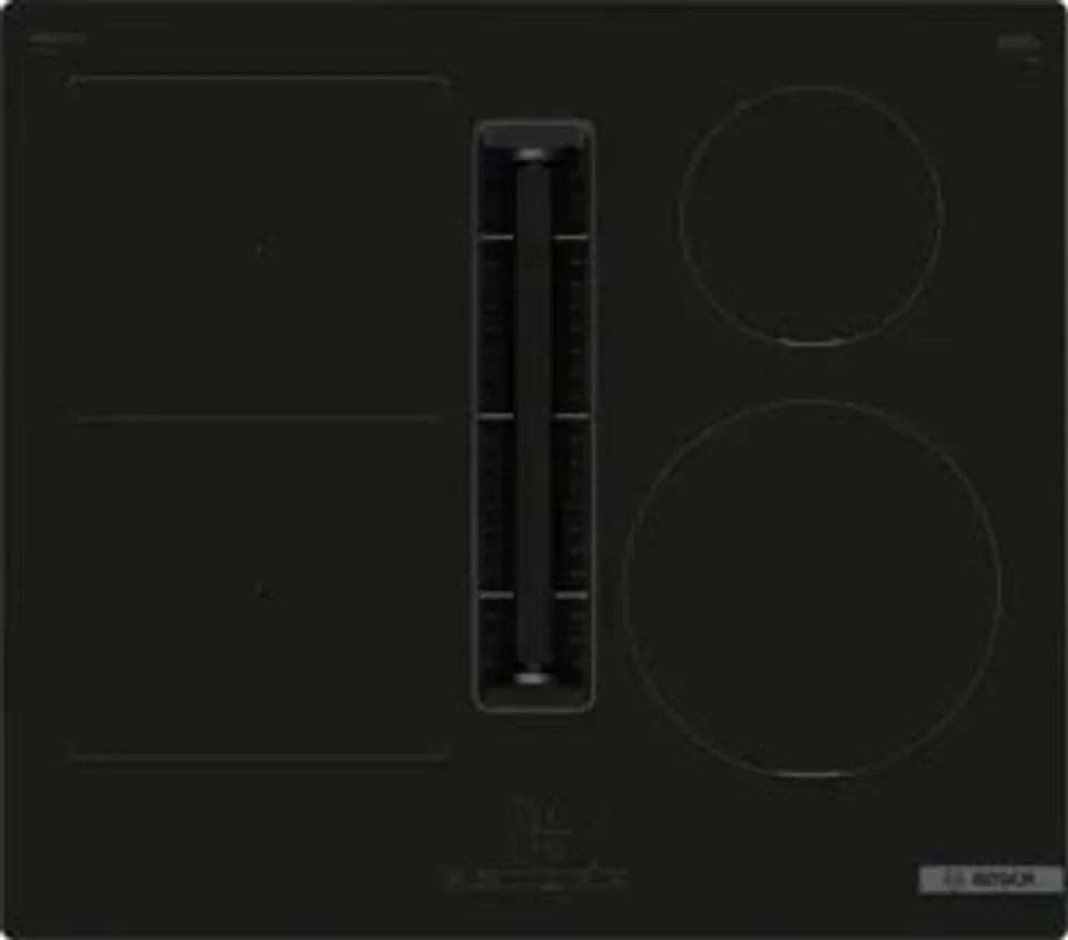 Bosch Serie 4 PVS611B16E hobs Negro Integrado 59.2 cm Con placa de inducción 4 zona(s) Campana integrada