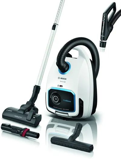 Bosch Serie 6 BGB6SIL1 aspiradora 4 L Aspiradora cilíndrica Secar 700 W Bolsa para el polvo