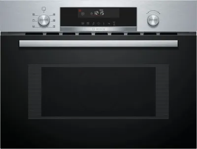 Bosch Serie 6 CMA585GS1 microondas Acero inoxidable Microondas combinado Integrado 44 L 900 W