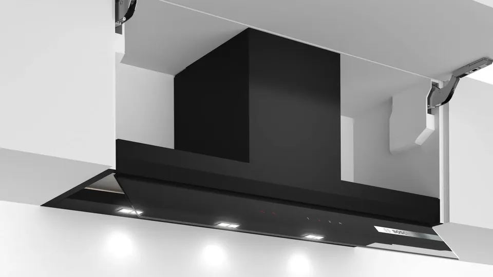 Bosch Serie 6 DBB97AM60 campana Encastrada Negro 460 m³/h